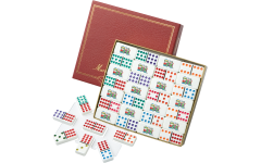 Professional Size Double 12 Mexican Train Dominoes